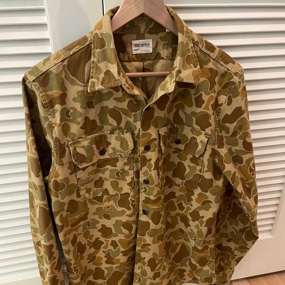 Todd Snyder men’s shirt